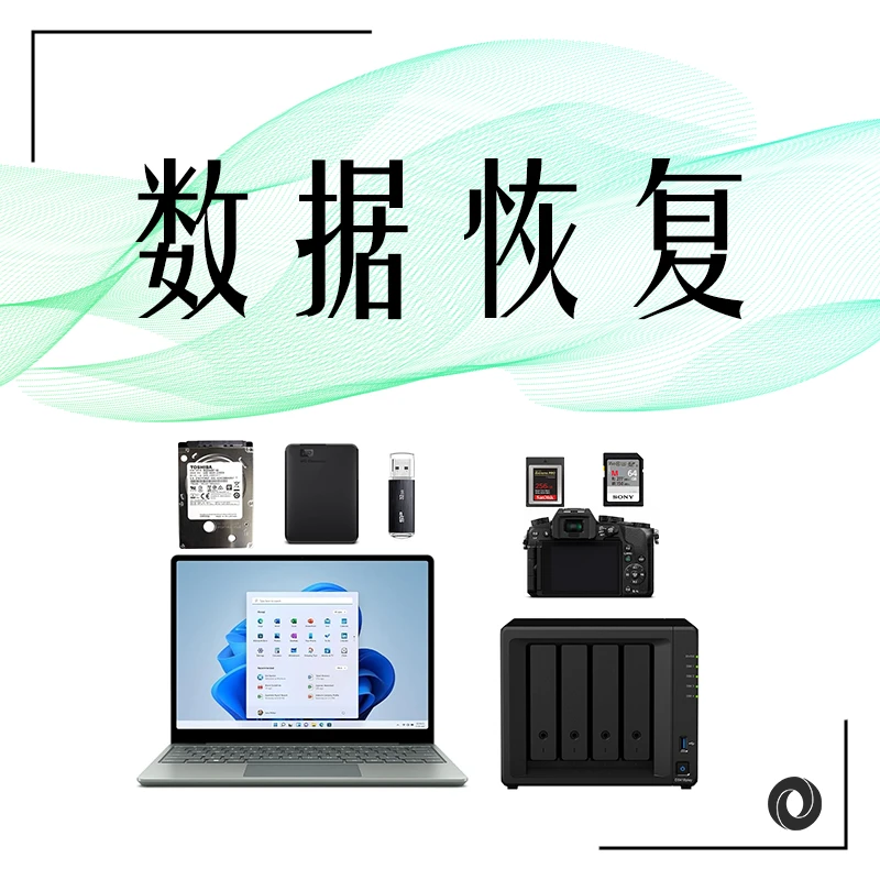 数据恢复服务电脑机械固态硬盘U盘文件数据恢复专业修复远程维修
