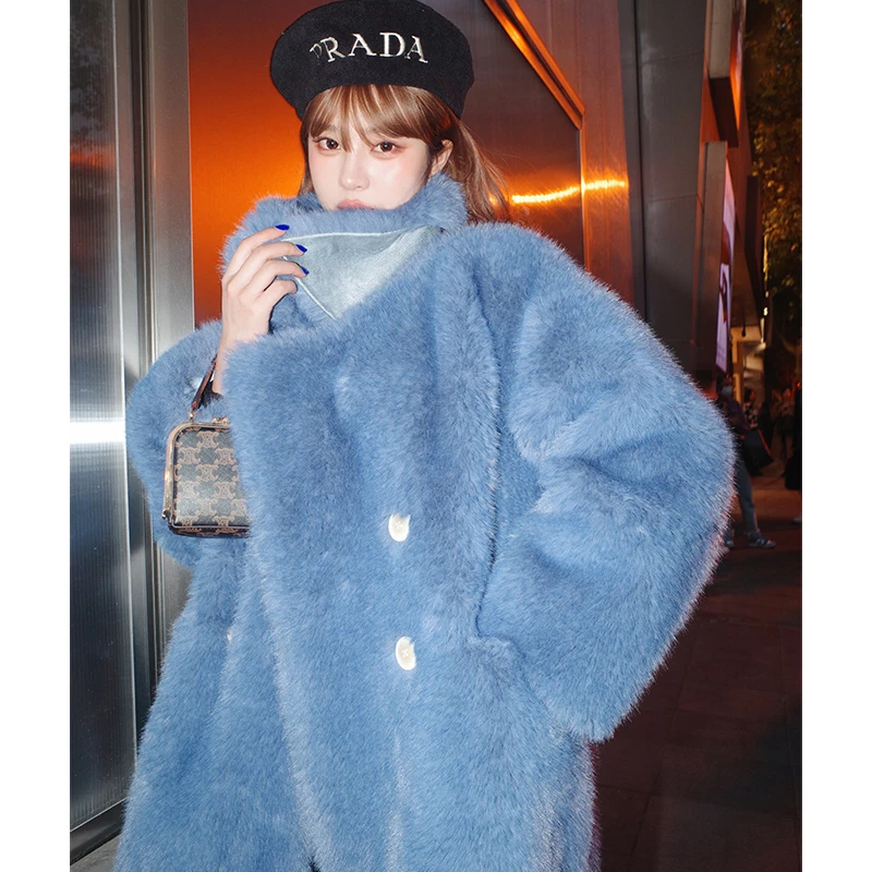 LW201720【波士顿蓝】中长款环保外套