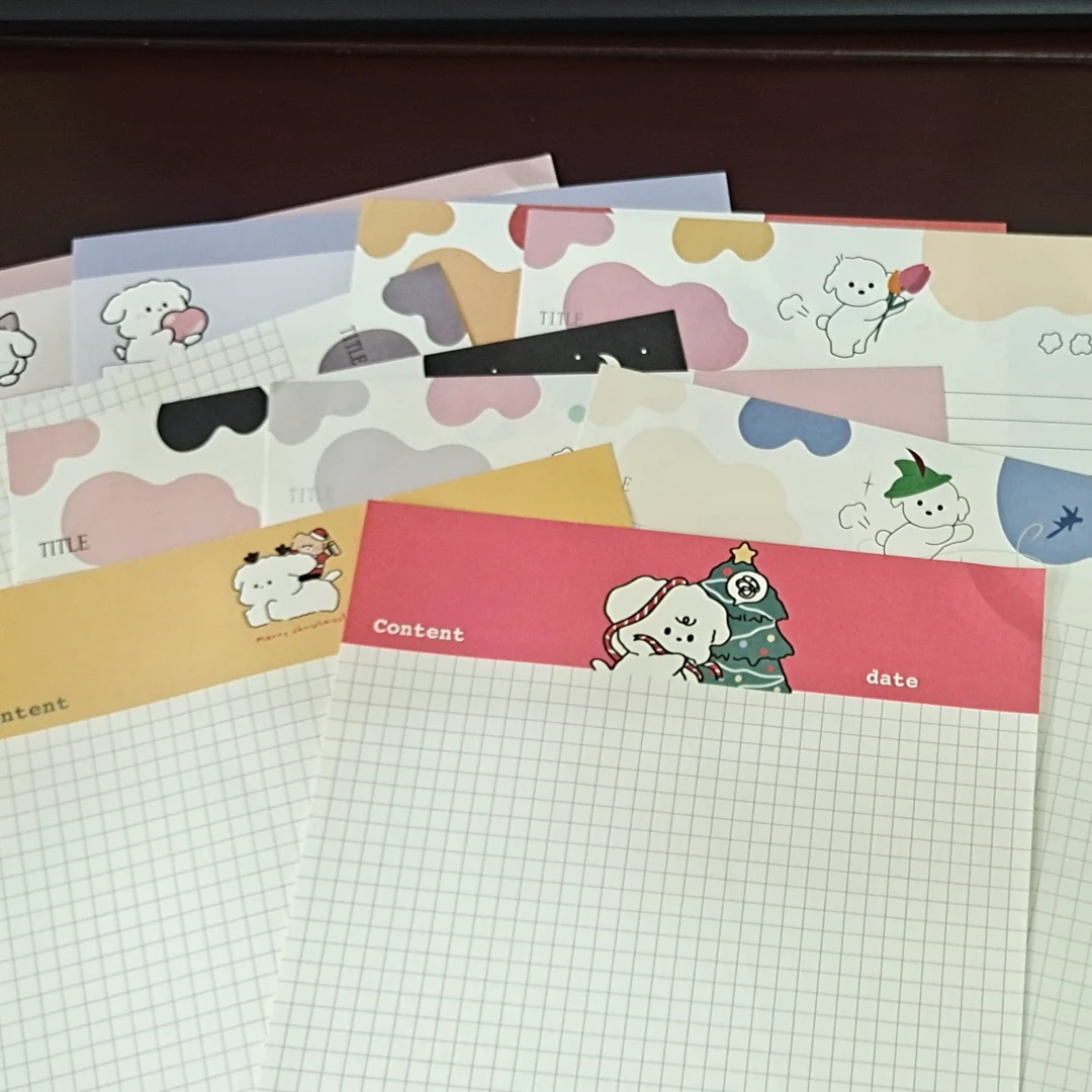 对对碰*可爱便签书写纸高颜值手账装饰本分装