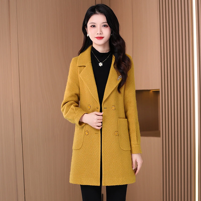 【现货】优雅新款气质时尚大气减龄休闲收腰显瘦外套22655-DXD