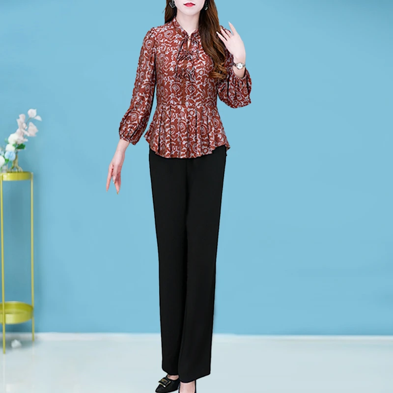 【上衣】优雅新款气质时尚大气减龄休闲收腰显瘦衬衫15141