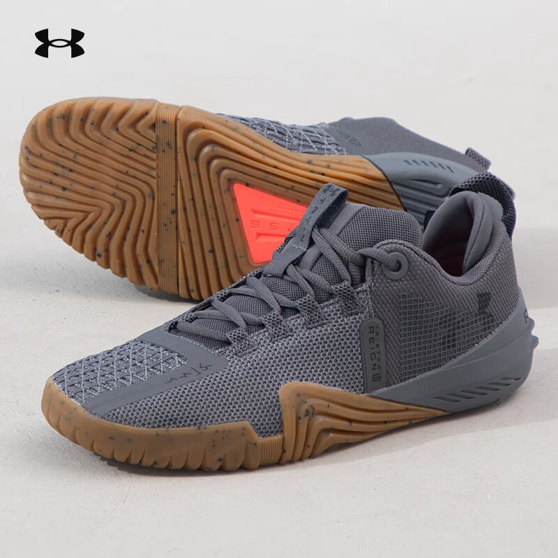 安德玛UA官方运动低帮舒适缓震跑步减震Reign 6训练鞋DY 3027341