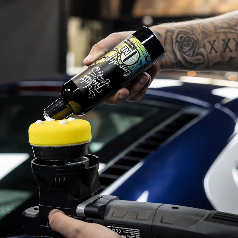 Autofinesse ONE一步镜面研磨剂 去除车漆划痕 轻松掌握抛光修复