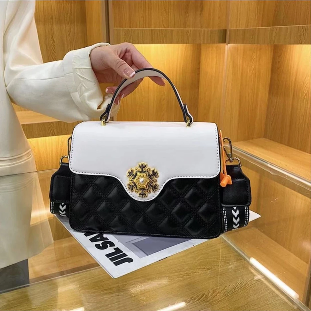轻奢时尚单肩包百搭手提包斜挎包休闲女包
