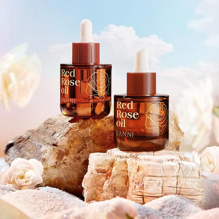 （拍一发二）红玫瑰舒缓精华油保湿舒缓肌肤