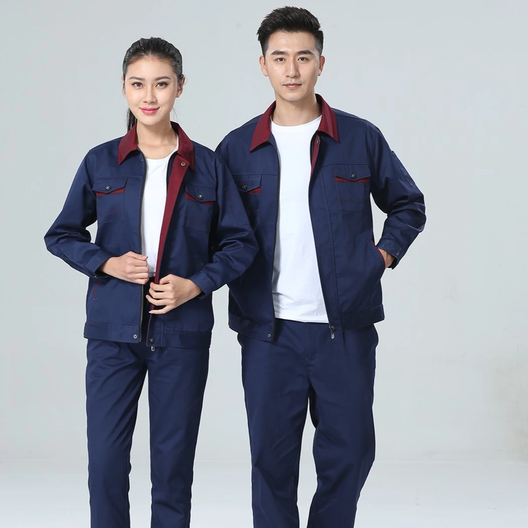 春秋工作服员工工服施工工装工地工厂厂服工作服定制劳保工作服男