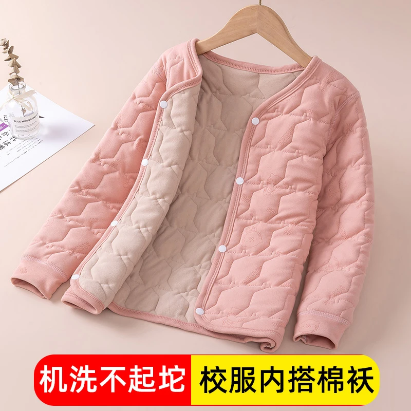 校服神器儿童棉衣内胆男童女童冬季棉服棉裤保暖中大童宝宝小棉袄