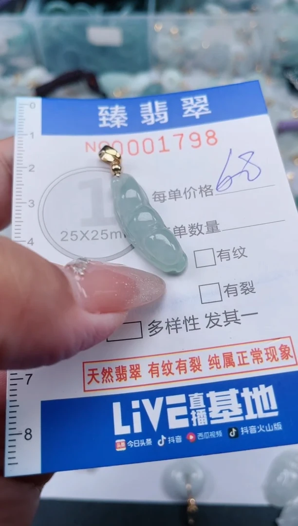 【闪购商品】翡翠颈饰未镶嵌.0001798