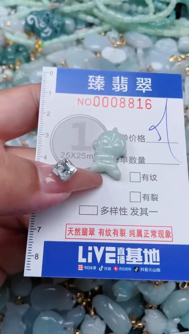 【闪购商品】翡翠颈饰未镶嵌.0008816