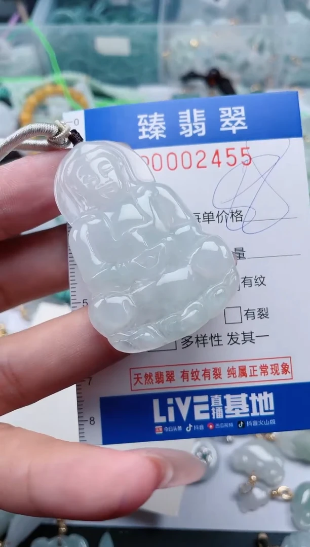 【闪购商品】翡翠颈饰未镶嵌.0002455