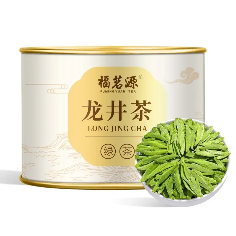 福茗源龙井茶绿茶2025春茶新茶正宗杭州原产栗香浓香茶叶 罐装60g