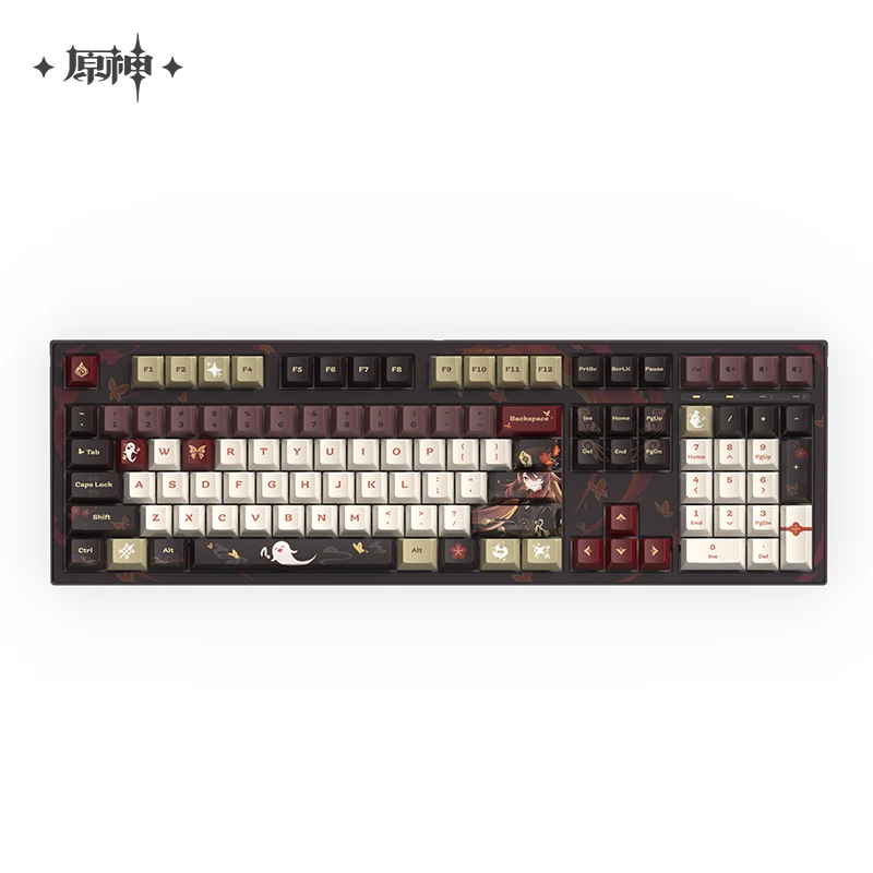 【原神官方】胡桃·雪霁梅香凯华BOX轴108键87键 Genshin