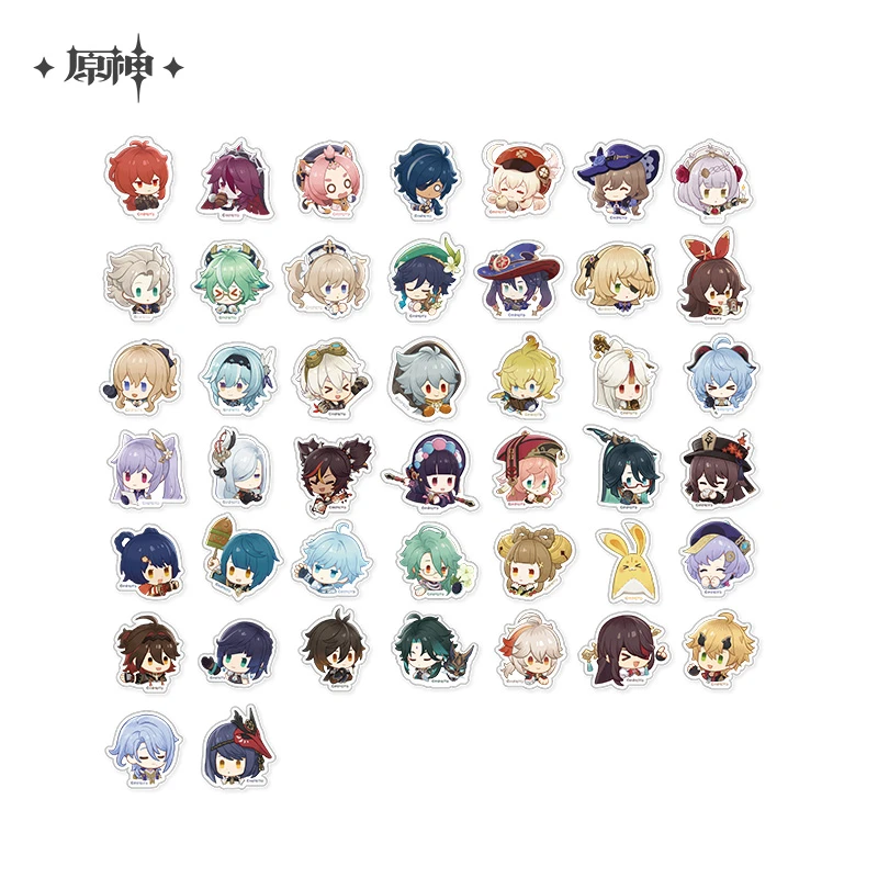 【原神官方】星路拾忆系列 贴纸包 Genshin