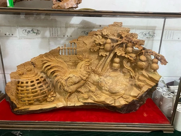崖柏陈化老料（全家福）