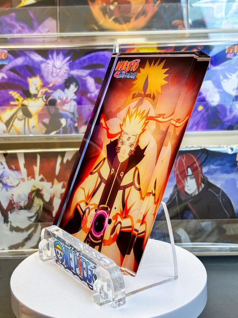 【火影忍者】15*10*1.5原画二创高透水晶砖火影忍者亚克力水晶大砖