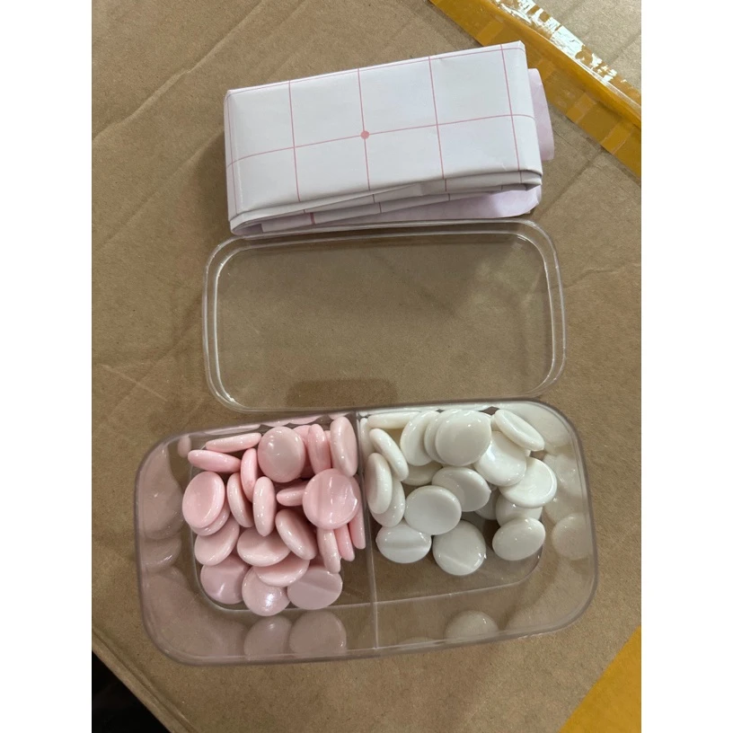 美乐蒂水晶盒五子棋围棋w1盒