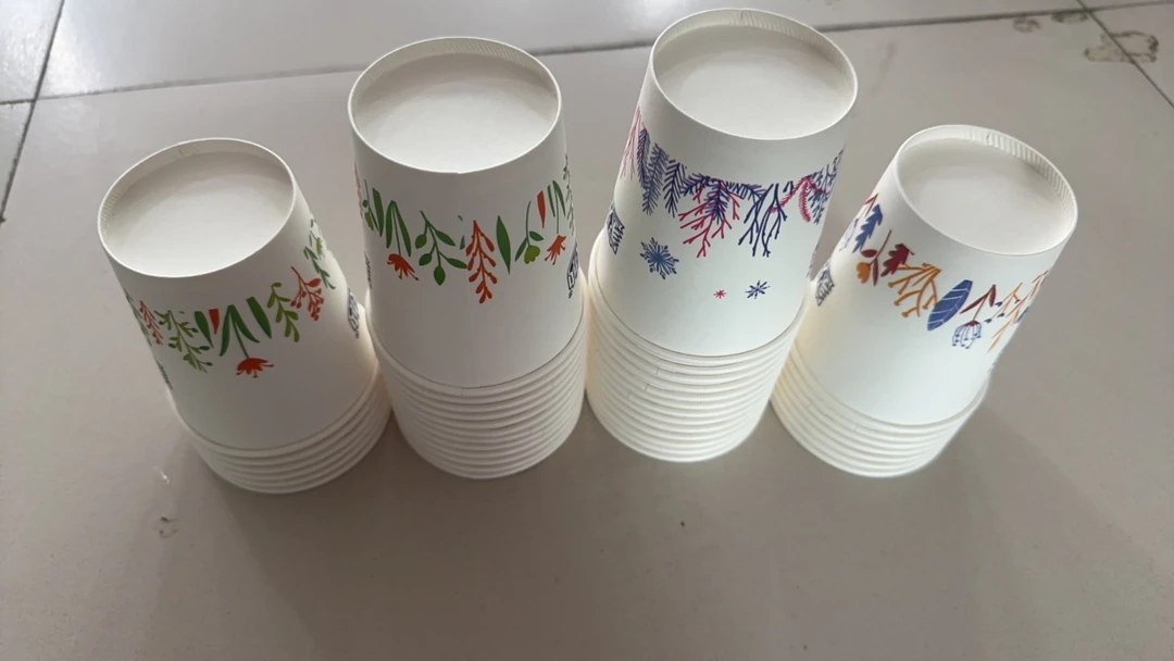 一次性纸杯238ml100个/包   1包