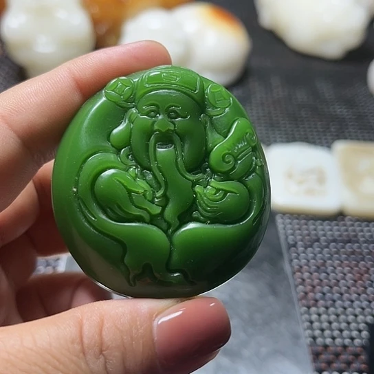 【闪购商品】和田玉（糖玉）挂件未镶嵌