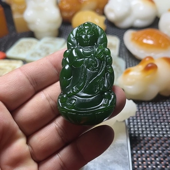 【闪购商品】和田玉（糖玉）挂件未镶嵌