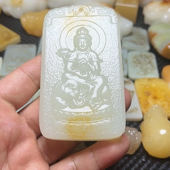 【闪购商品】和田玉（糖玉）挂件未镶嵌