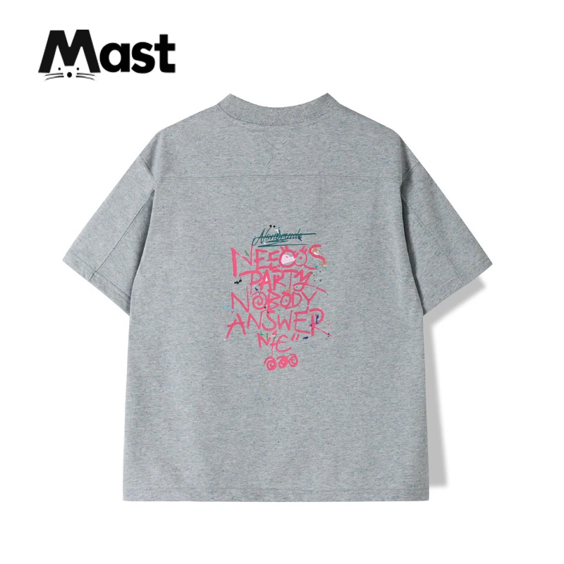 【现货】夏季中大童青少年短袖纯棉T恤宽松2024年夏款男童半袖上衣