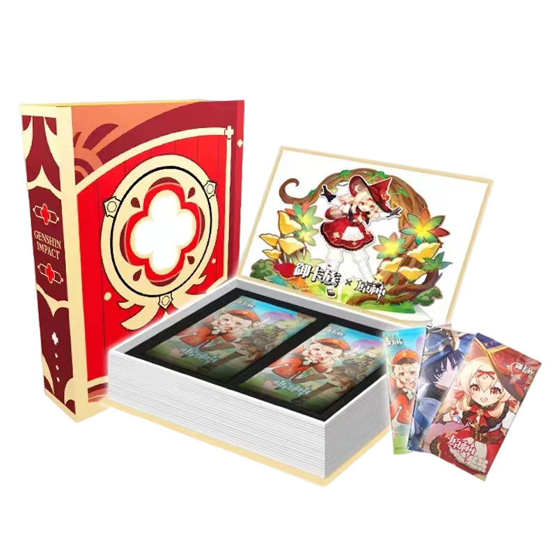 欧思《拆盒》御卡族原神 收藏卡（盲盒默认待拆）