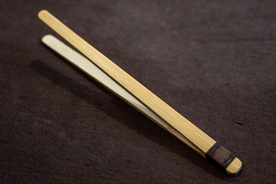 天然竹制茶夹子镊子家用洗杯夹多用途镊子茶道六君子配件茶盘零配