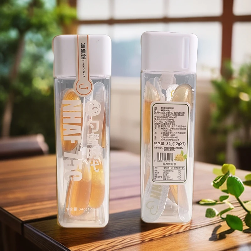 慈蜂堂慈蜂堂椴树蜜  便携勺蜜 7只装 12g*7*3/ 椴树蜜 三盒