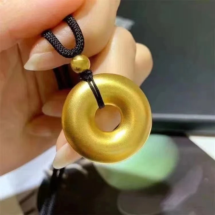 吊坠 素圈平安扣吊坠（点进选大小）