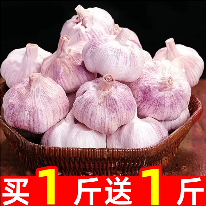 【新货！17.9抢2斤】蒜头紫白皮新晒干蒜大蒜大蒜头炒菜调味蔬菜批发