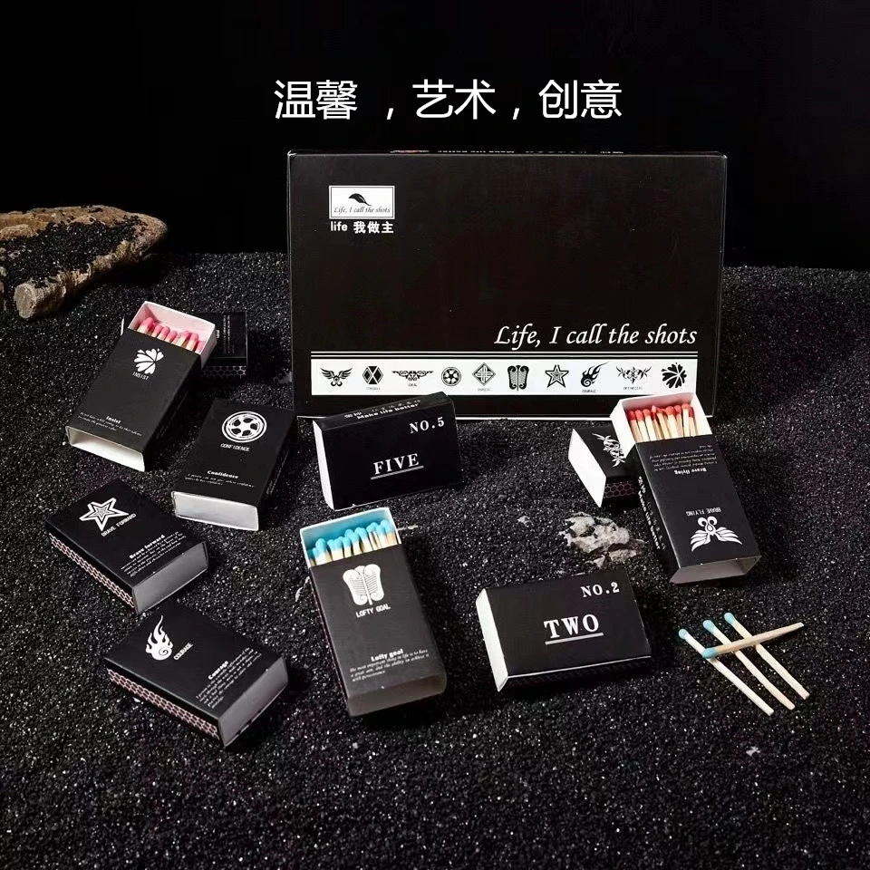 高端时尚艺术火柴创意格调火柴一次性居家火柴户外野营野炊火柴