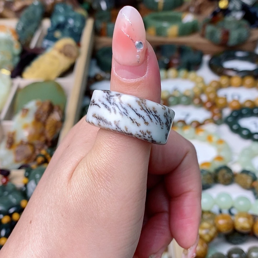 【闪购商品】透闪石质玉扳指未镶嵌