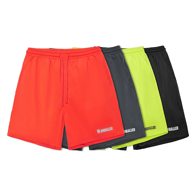 UHBALLER夏季新款美式篮球舒适男训练健身运动跑步速干半裤短裤