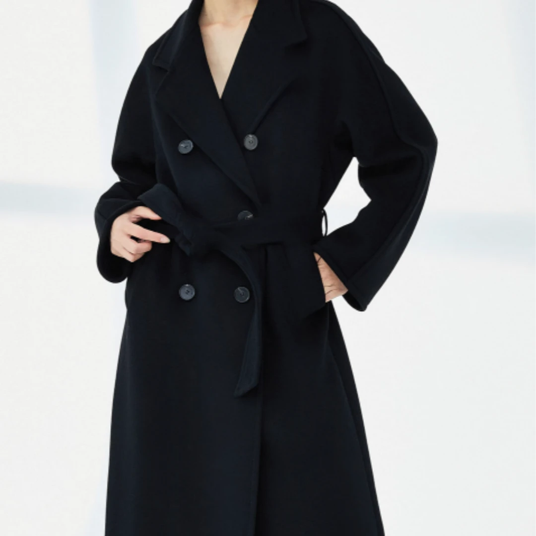 【TWINKLE】大翻领长款大衣