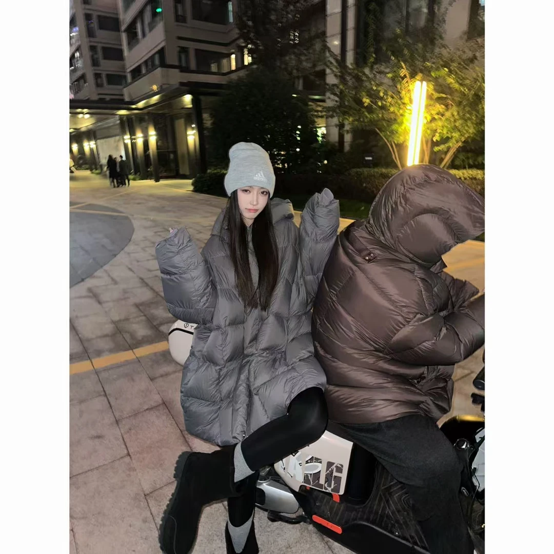 Z11《北极信塔》 冬季新款阔型大版龟背羽绒服外套时尚潮流