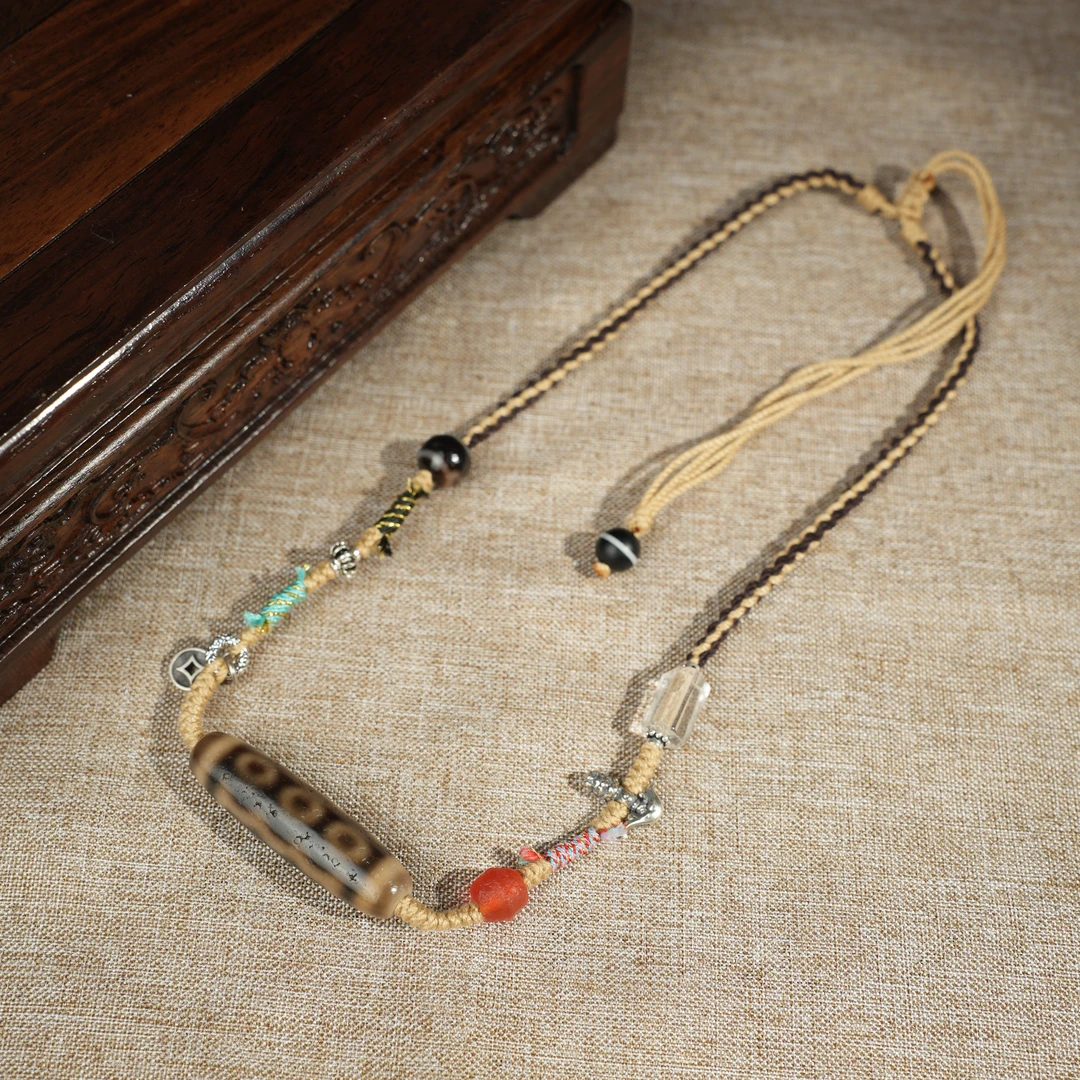 【观澜珠宝】S925银/水晶/玛瑙项链 吊坠 多样性发货