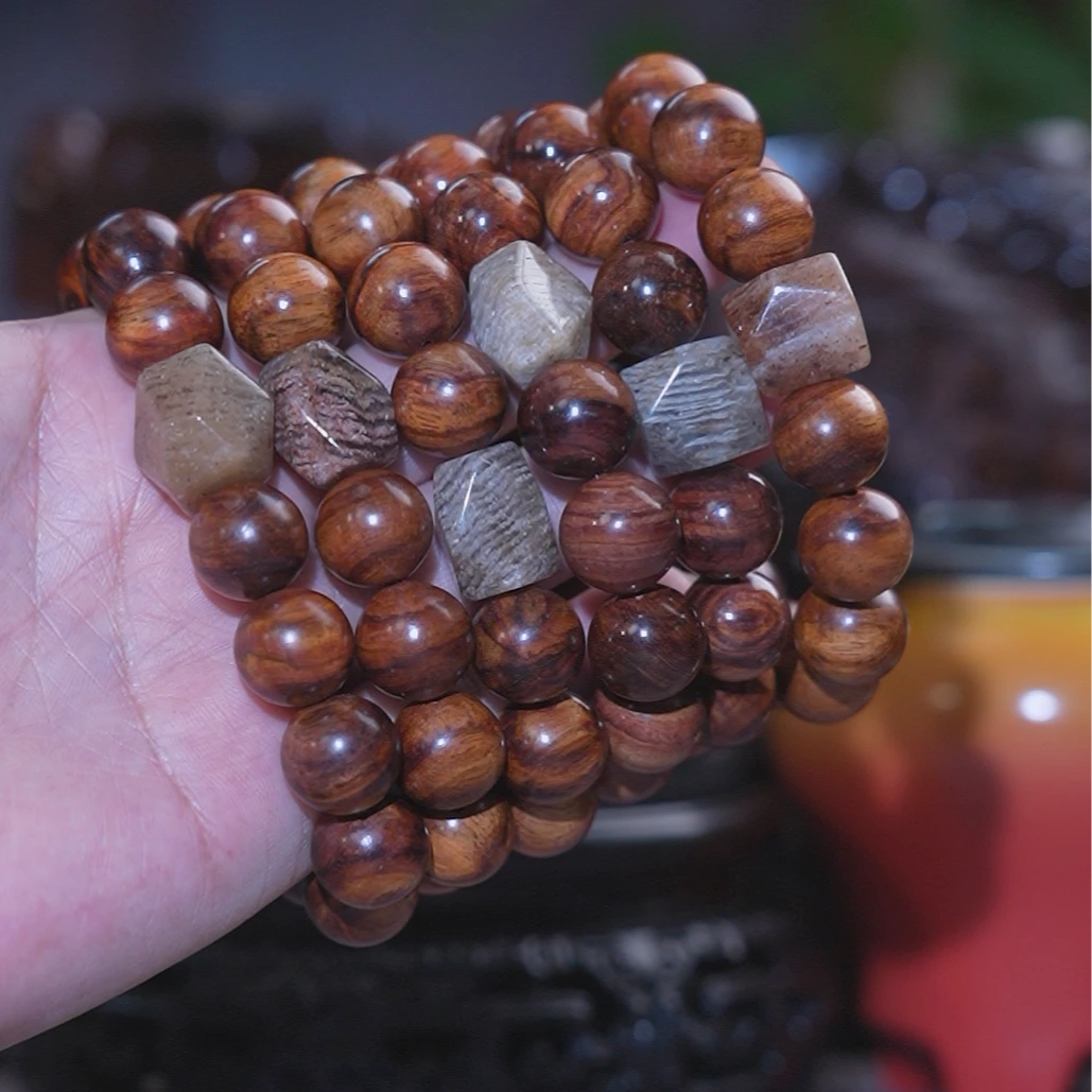 海南黄花梨手串多样性发一