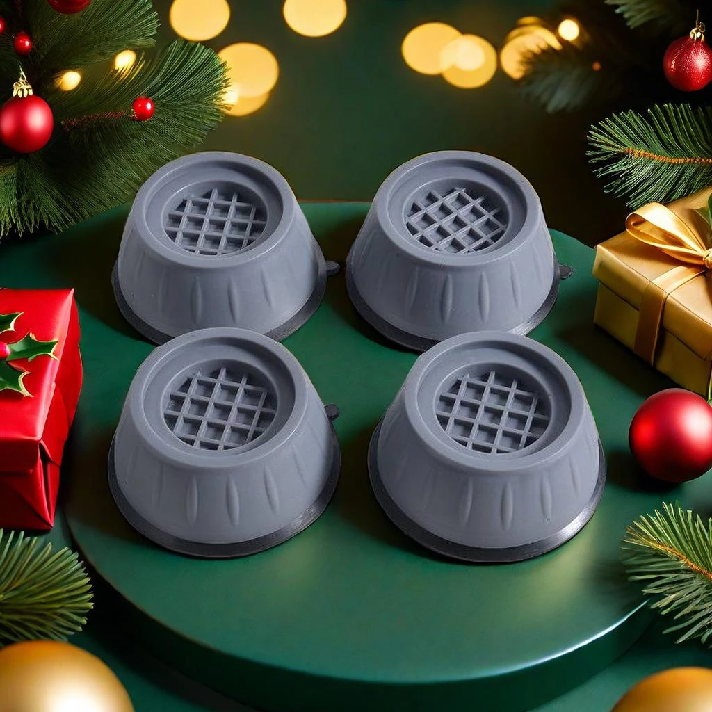 家用洗衣机脚垫 防滑减震垫静音防水防潮橡胶垫 波轮滚筒防滑增高