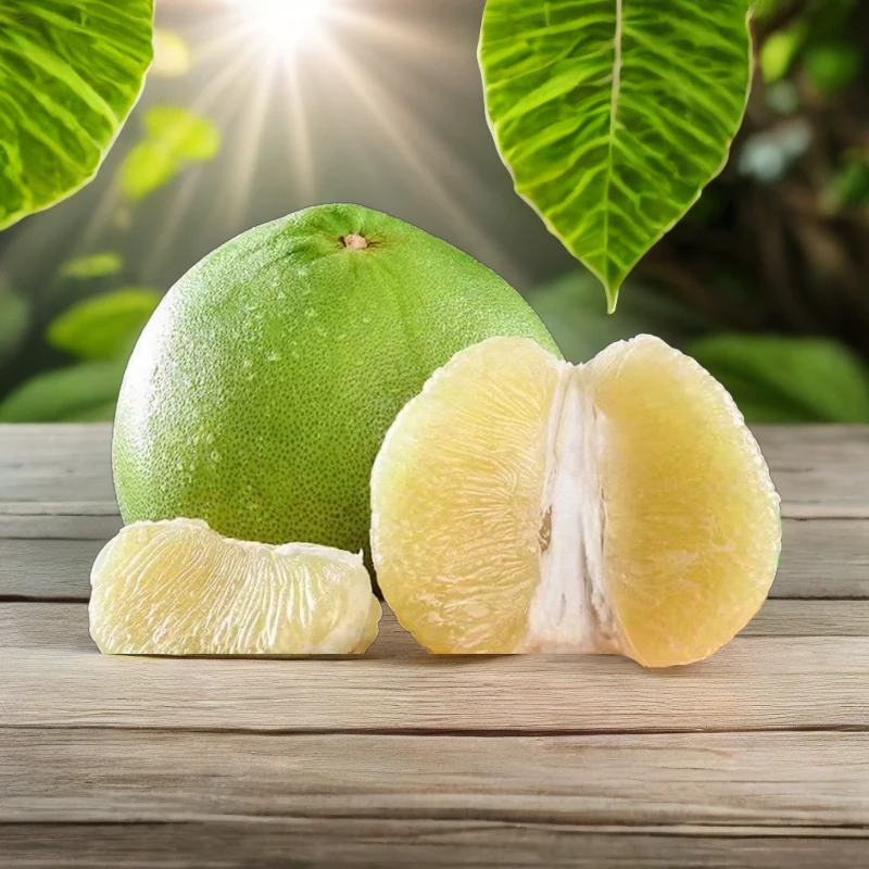 进口安帕瓦青皮柚子蜜柚纯甜当季新鲜柚子泰国青柚