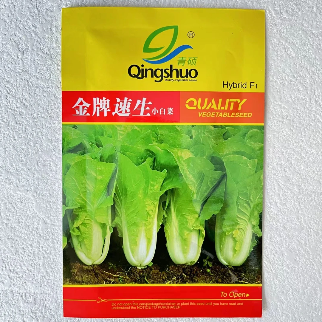 青硕寒月快菜毛白菜种子夏季耐寒菜籽农家四季小白菜籽28天可收获