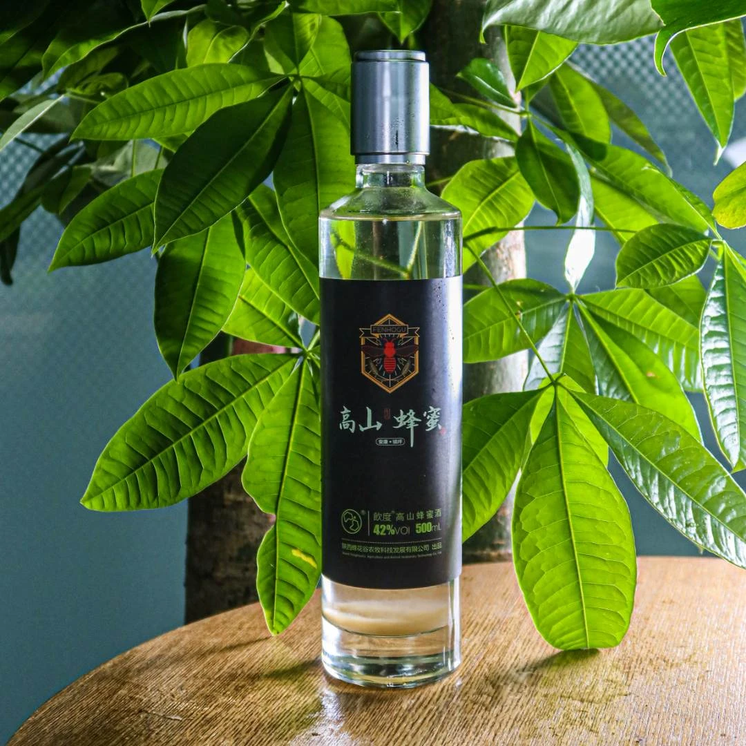 蜂花谷高山蜂蜜酒浓香型优质纯粮酿造酒瓶装42度天然原浆口粮白酒