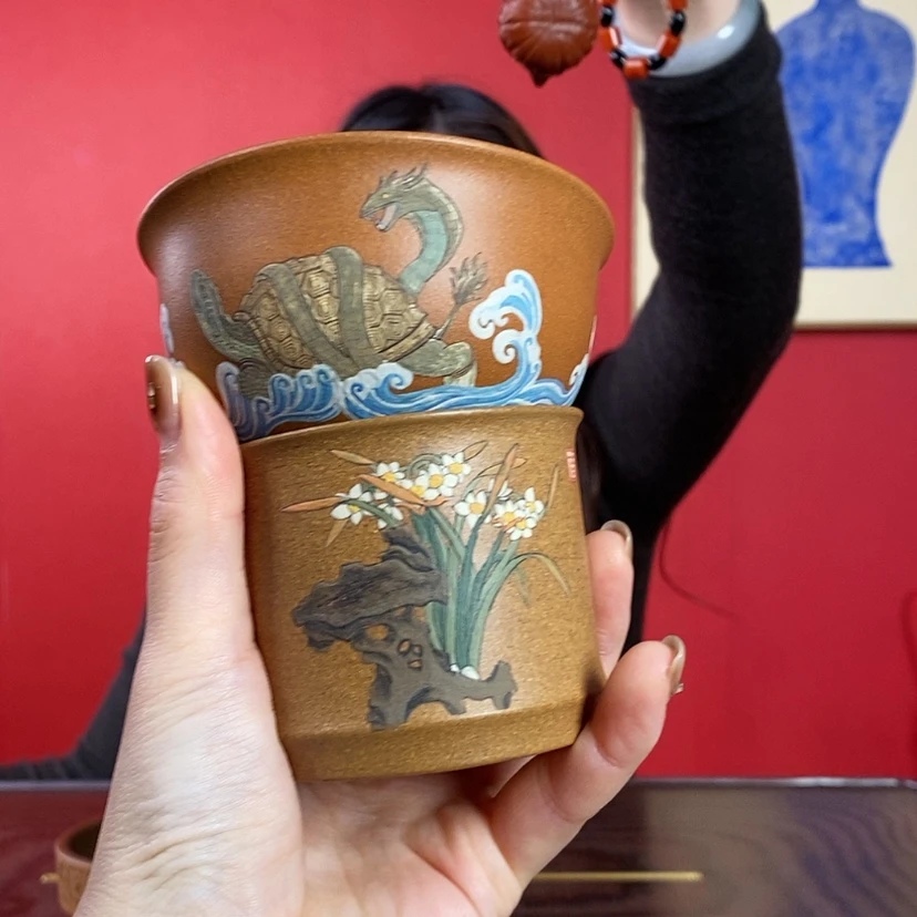 【闪购商品】紫砂茶杯网***羊