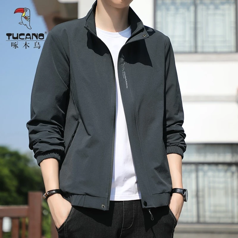TUCANO/啄木鳥男士夹克外套春秋季户外百搭立领韩版潮流运动休闲