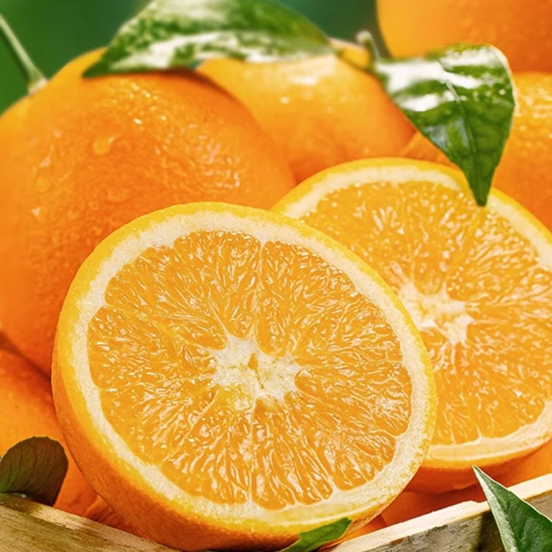 广西正宗蜂蜜脐橙新鲜水果橙子应当季整箱9斤装自然熟不打蜡皮薄