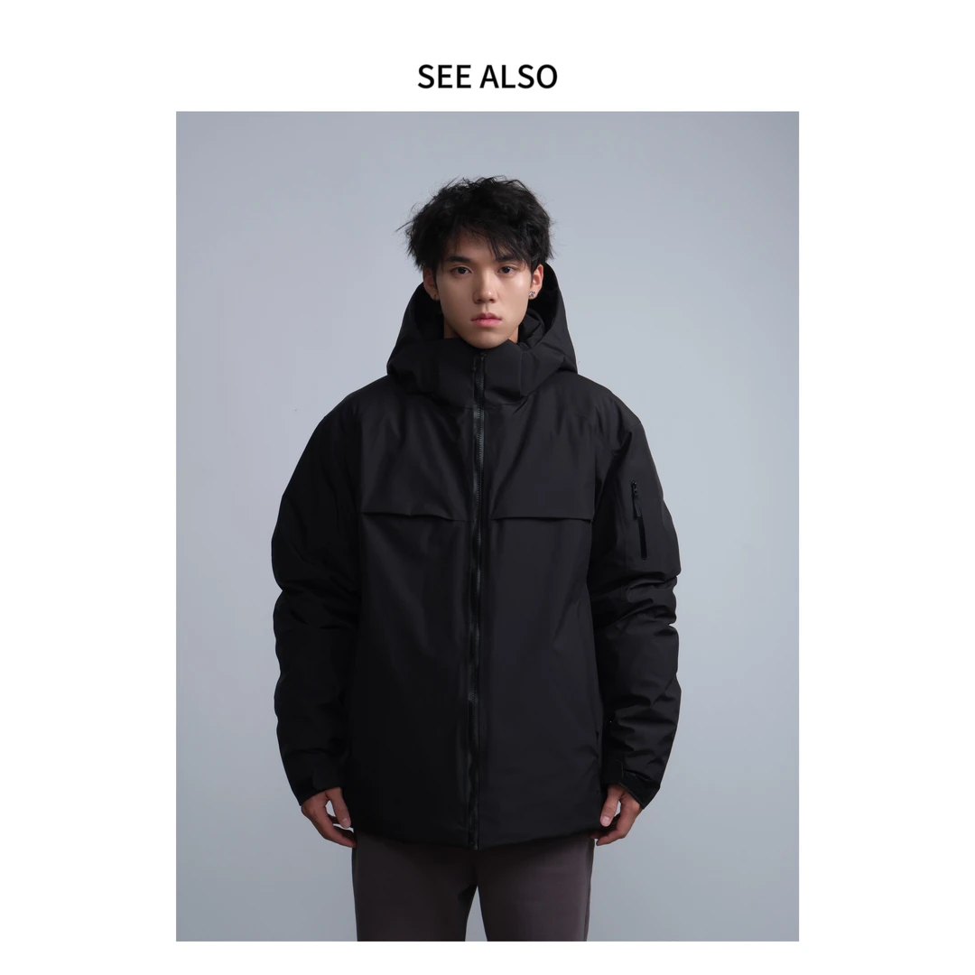 see also 鸟 秋冬鸭绒户外功能滑雪服保暖防风休闲男女款