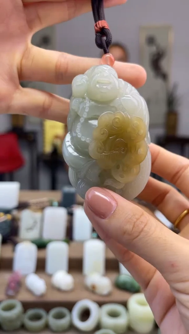 【闪购商品】和田玉挂件未镶嵌1