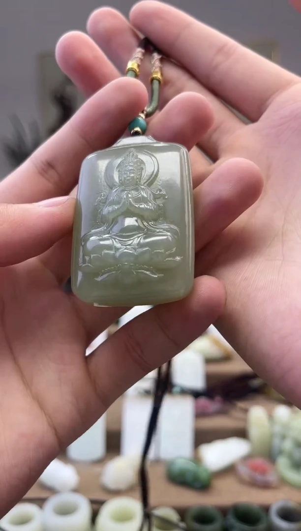 【闪购商品】和田玉挂件未镶嵌1