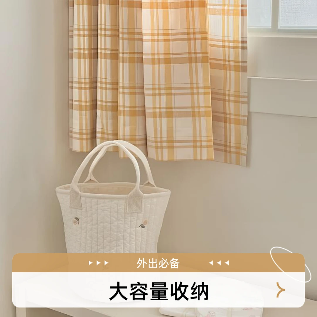 高颜值妈咪包外出百搭时尚大容量包婴儿车挂袋便携收纳包遛娃包