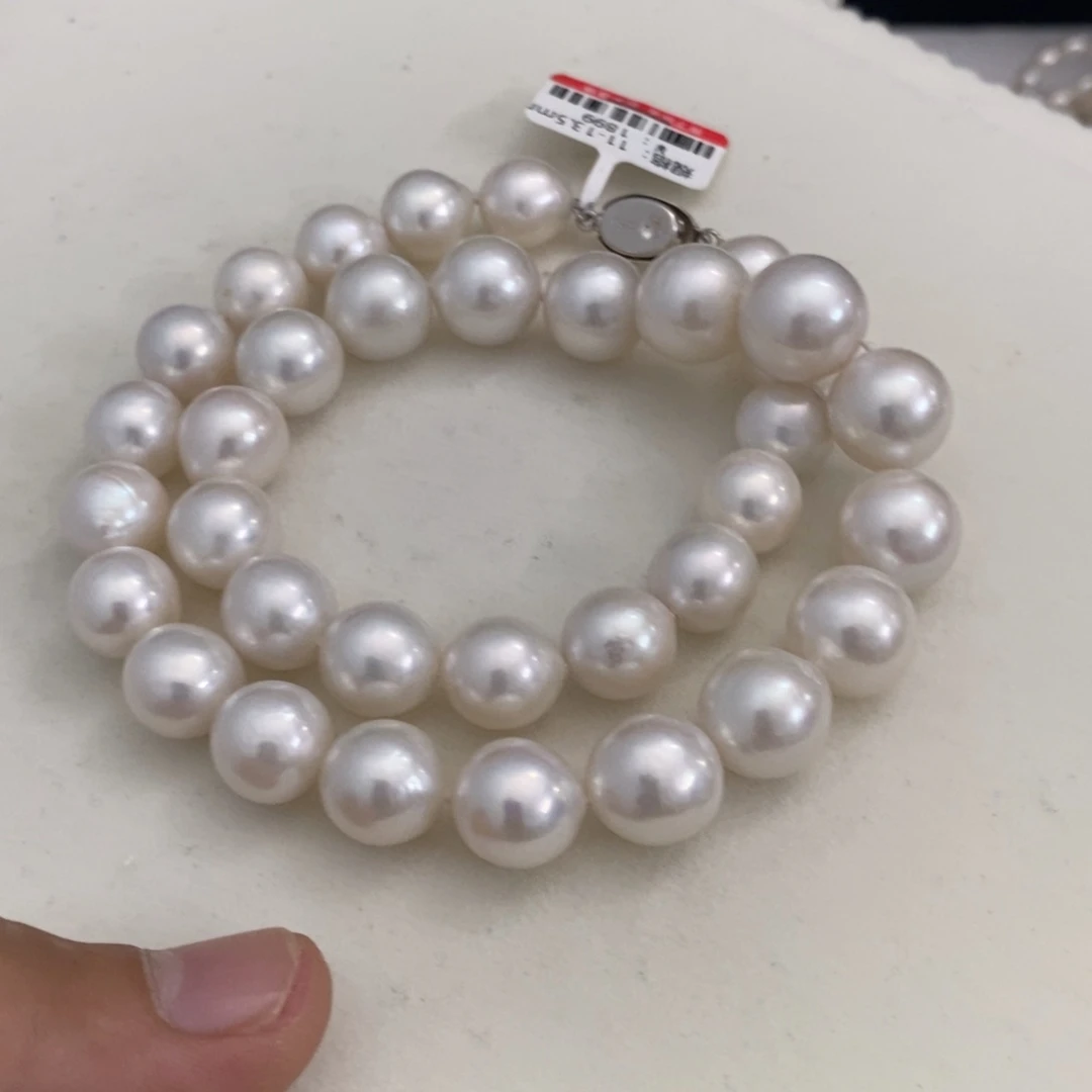 淡水珍珠颈饰银S925镶嵌