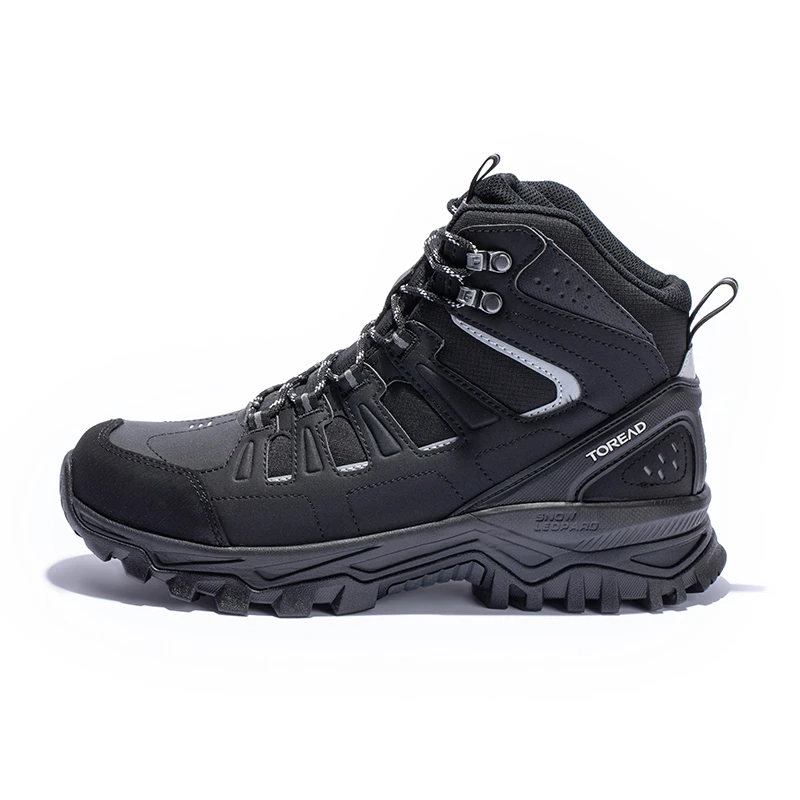 探路者登山鞋情侣保暖耐磨防寒越野鞋户外保暖徒步鞋TFBBCM91962
